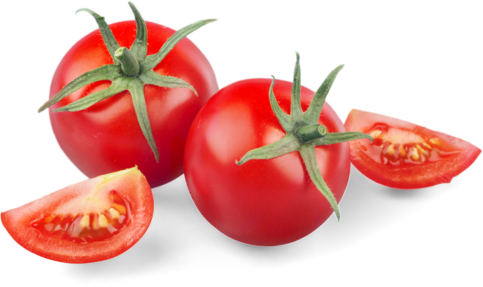 Ripe Tomato Isolated 