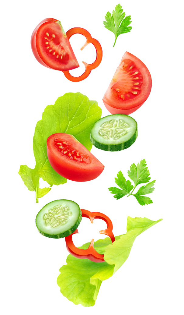 Cut Vegetables in the Air