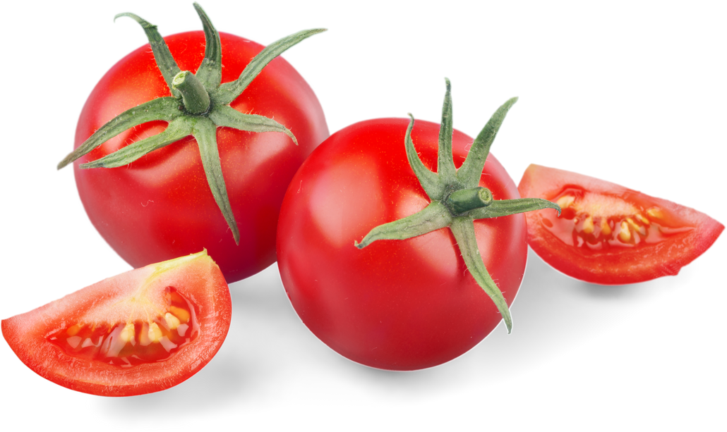 Ripe Tomato Isolated 