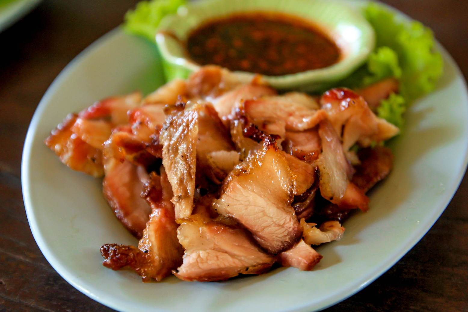 Roasted pork