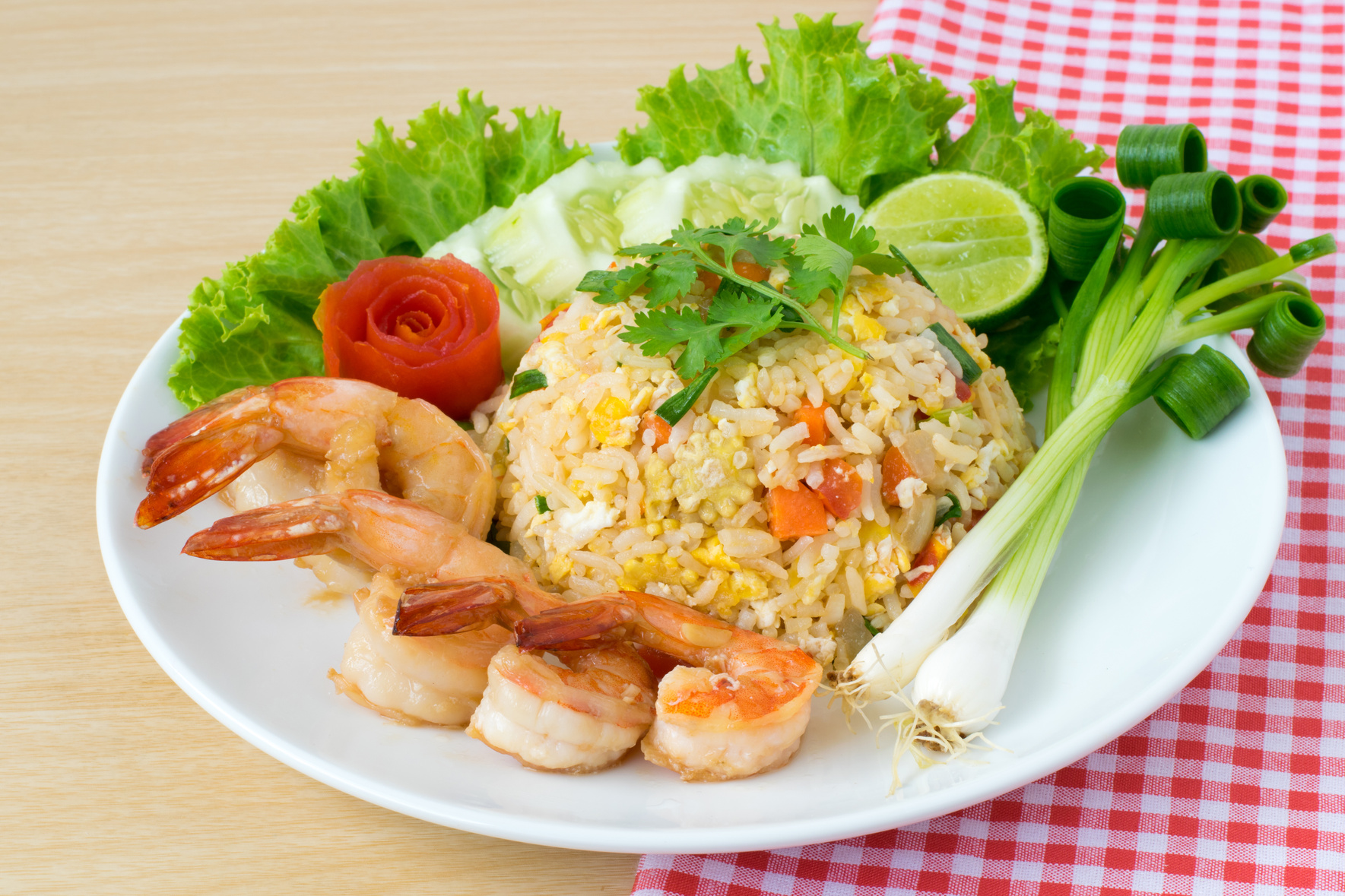 Shrimp fried rice