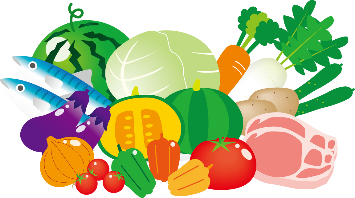VEGETABLES, MEAT AND FISH INGREDIENTS